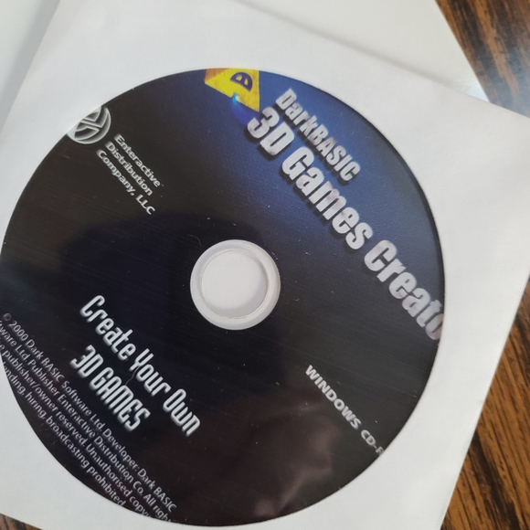 DarkBASIC 3D Games Creator New in Box Vintage - Picture 8 of 10